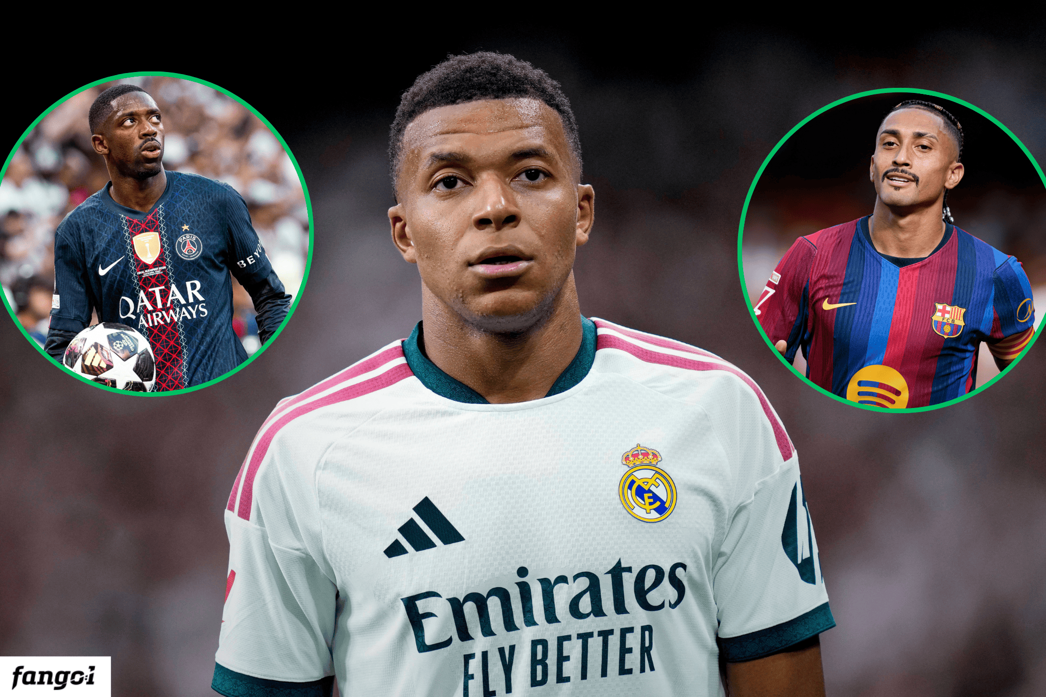 Dziennikarz uszczypnął Mbappe - porównanie z Dembele i Raphinhą