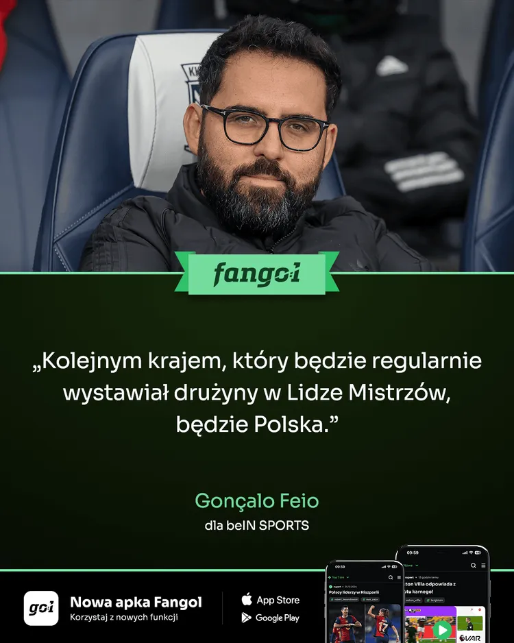 Gonçalo Feio z ciekawą predykcją dotyczącą naszej piłki!🔥🔥