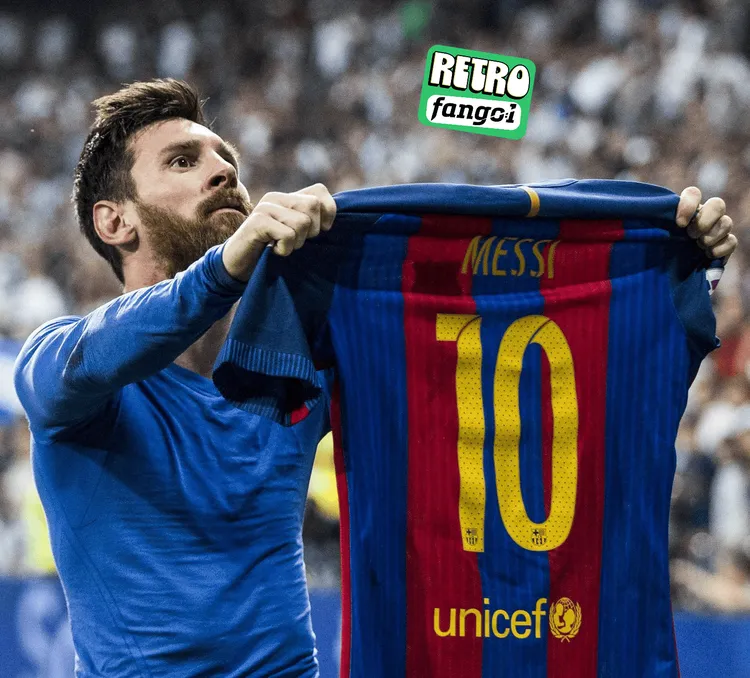 8 lat temu Messi wykonał taką cieszynkę!
