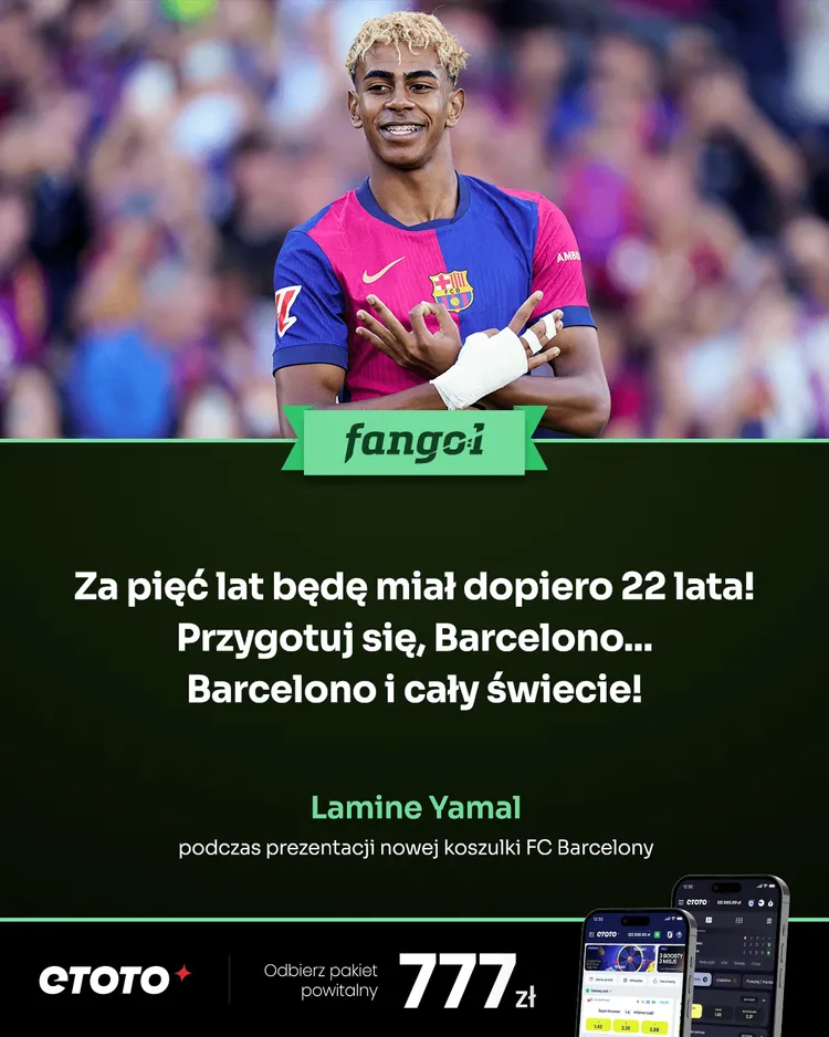 Ciekawa wypowiedź Lamine Yamala!