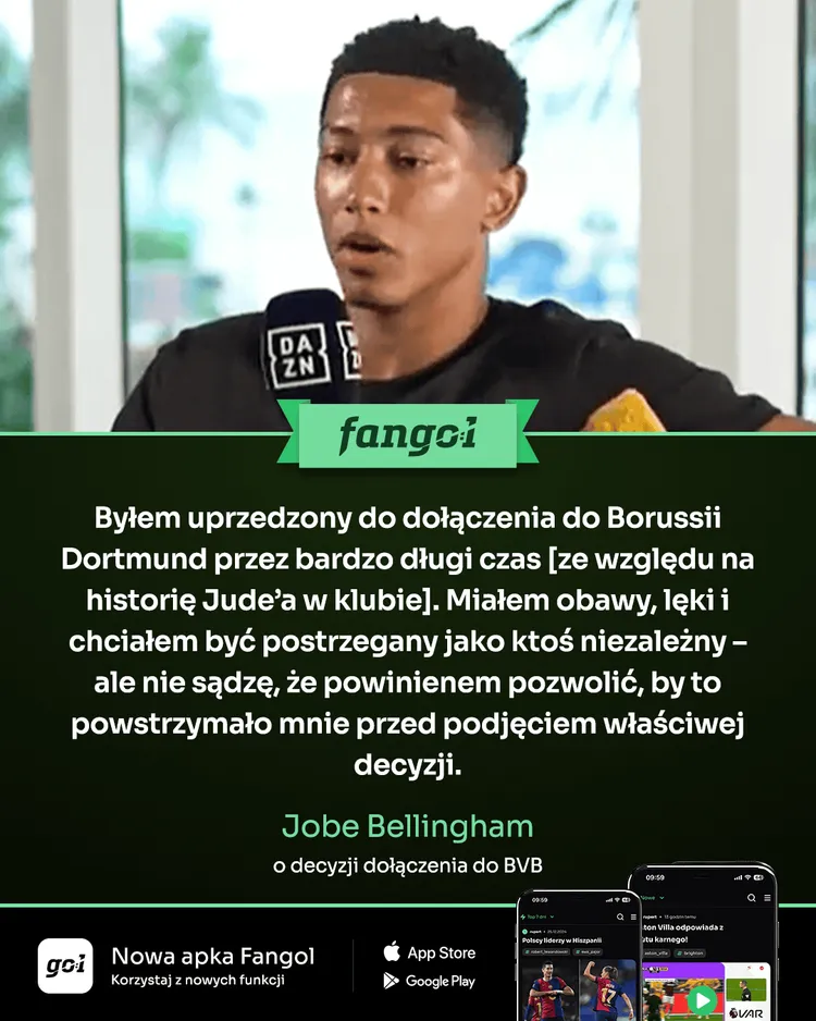 Jobe Bellingham o dołączeniu do BVB!