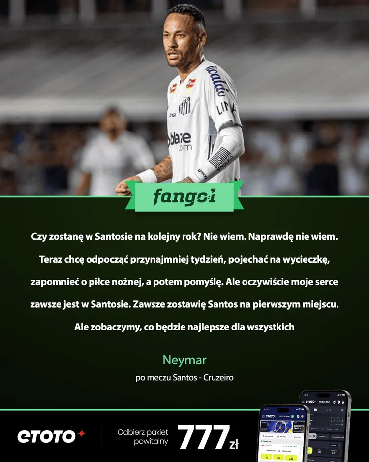 Neymar wypowiedział się na temat swojej przyszłości
