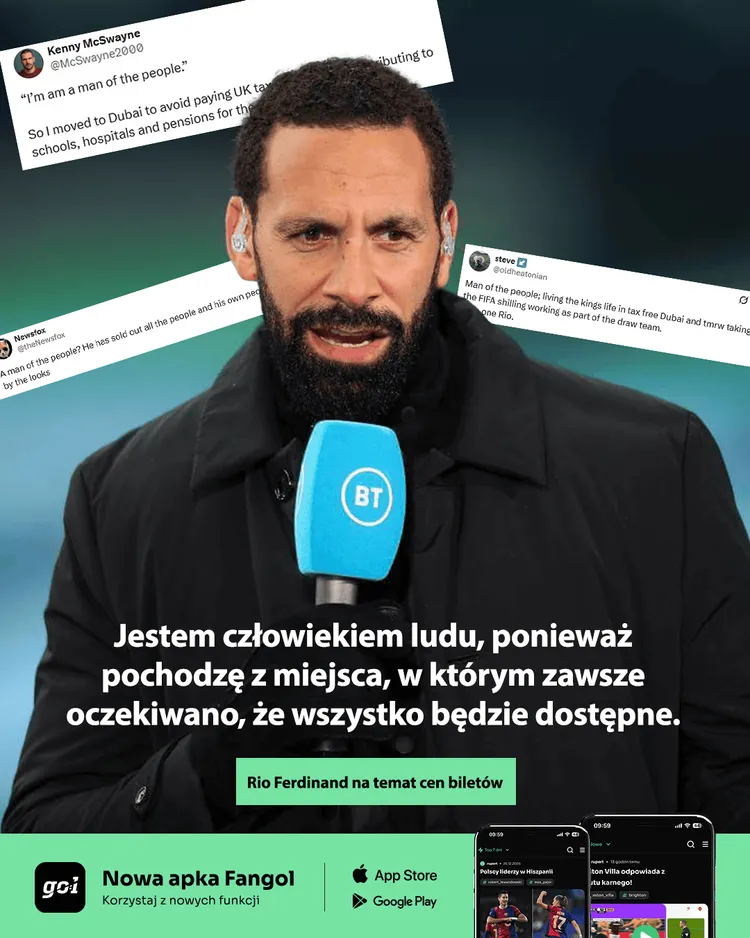 Kontrowersje wokół słów Rio Ferdinanda podczas losowania grup MŚ 2026