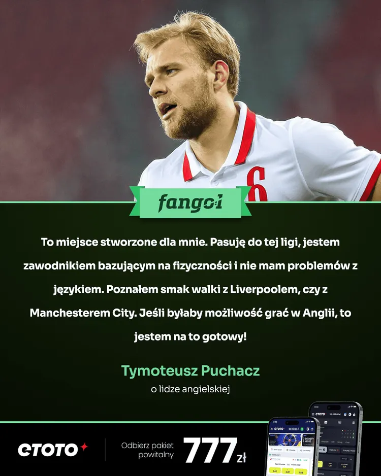 Tymoteusz Puchacz o wymarzonym kierunku!