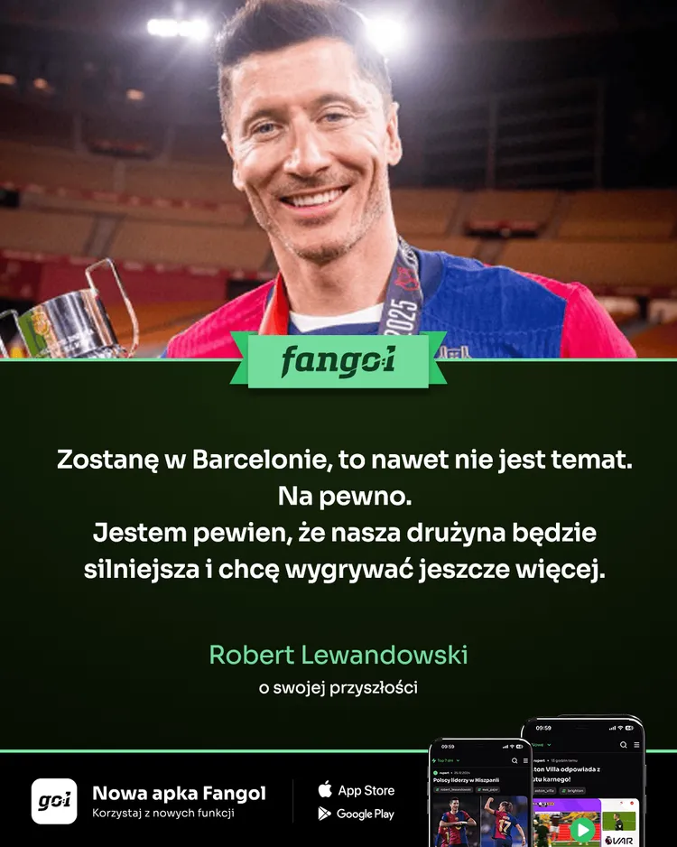 Czy Lewandowski zostanie w Barcelonie?
