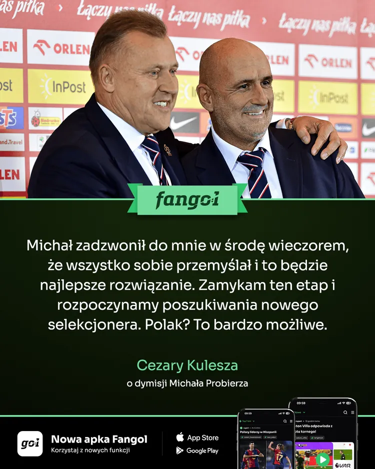 Kulesza o decyzji selekcjonera