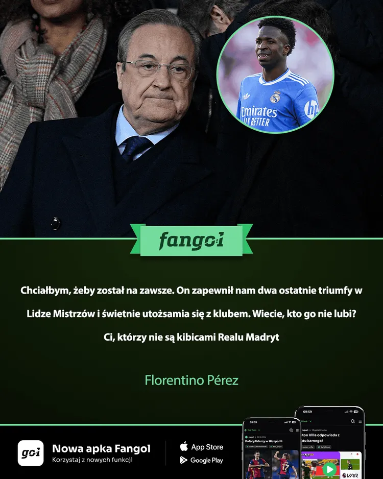 Florentino Pérez: Chciałbym, żeby został tu na zawsze