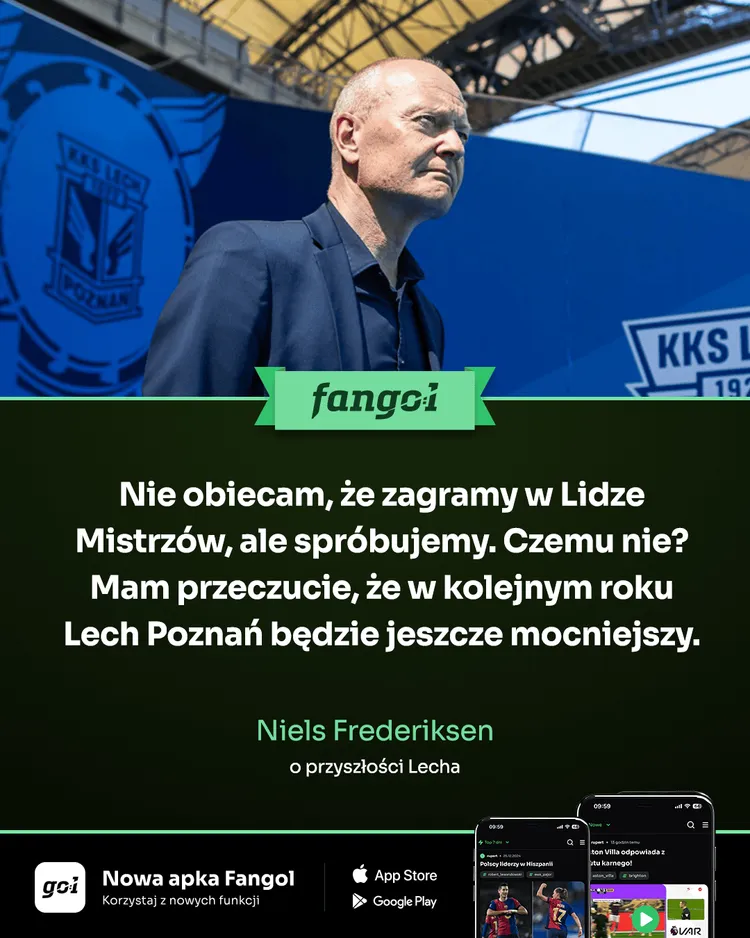 Frederiksen o przyszłości Lecha!