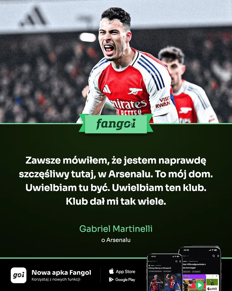 Martinelli o miłości do Arsenalu!