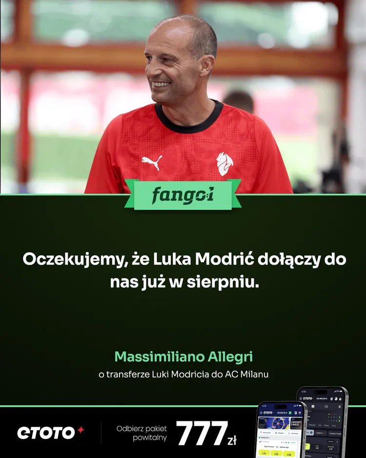 Allegri o transferze Modricia!