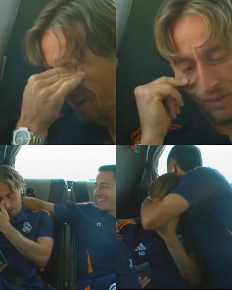 Luka Modrić rozkleił się przed ostatnim meczem!