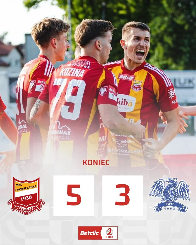 Chojniczanka w finale baraży o 1. ligę!