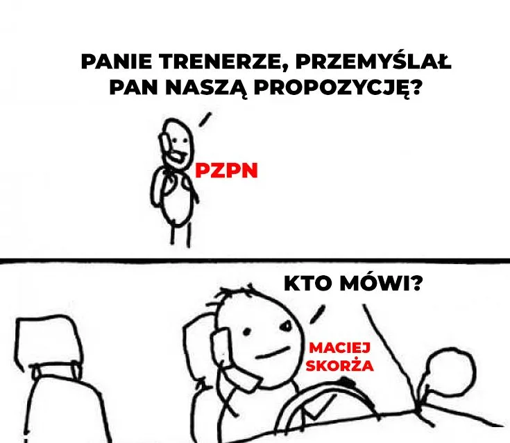 Tak wyglądała rozmowa Kuleszy z Maciejem Skorżą