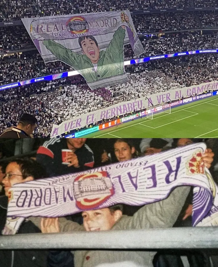 Kibice Realu Madryt w piękny sposób nawiązali do swojej legendy 🤍