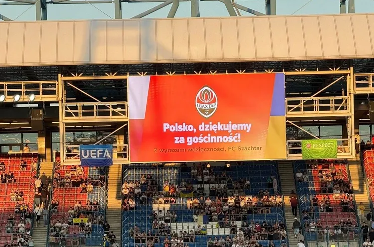 Szachtar Donieck podziękował Polakom!