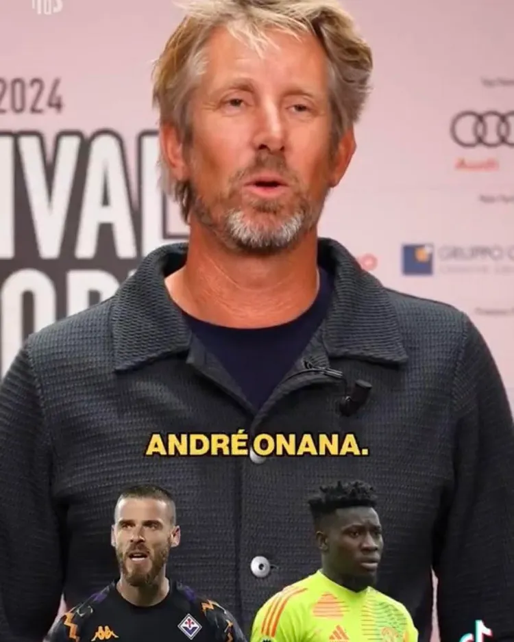 Edwin van der Sar miał wybór pomiędzy De Geą i Onaną i wybrał...