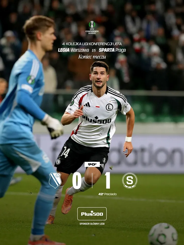 Legia zawiodła jako jedyna...