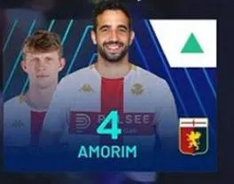 HIT! Amorim wchodzi na boisko w Genoi a realizator pokazuje... xD