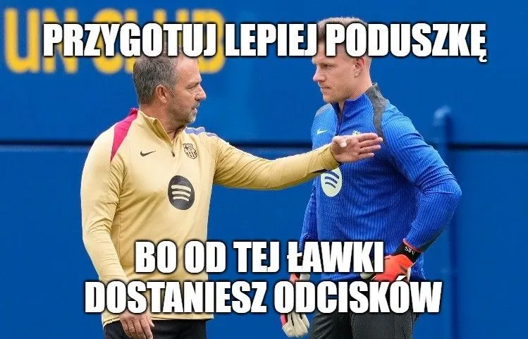 Hansi Flick przywitał ter Stegena w drużynie!