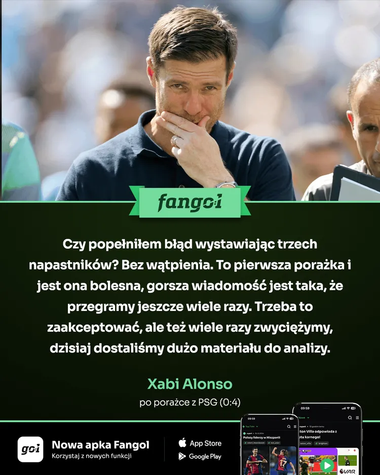 Trener Realu Madryt przyznaje, że popełnił błąd w meczu z PSG