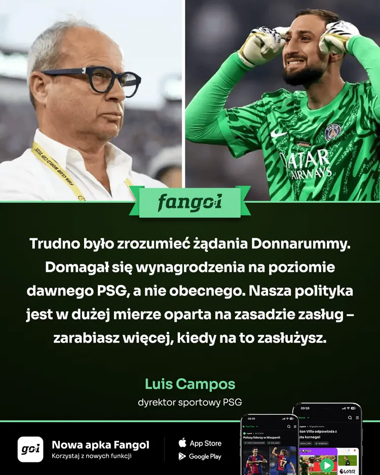 Dyrektor sportowy PSG ujawnił kulisy odejścia Donnarummy!
