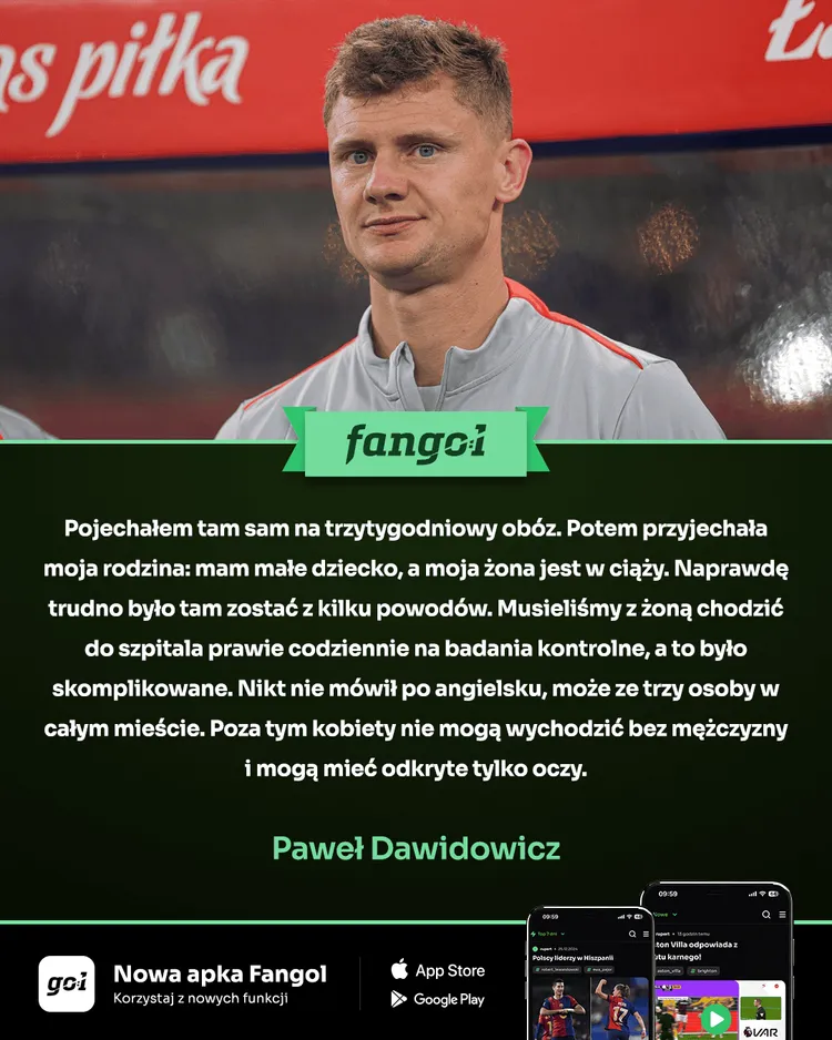 Dawidowicz wyznał, dlaczego uciekł z Arabii Saudyjskiej!