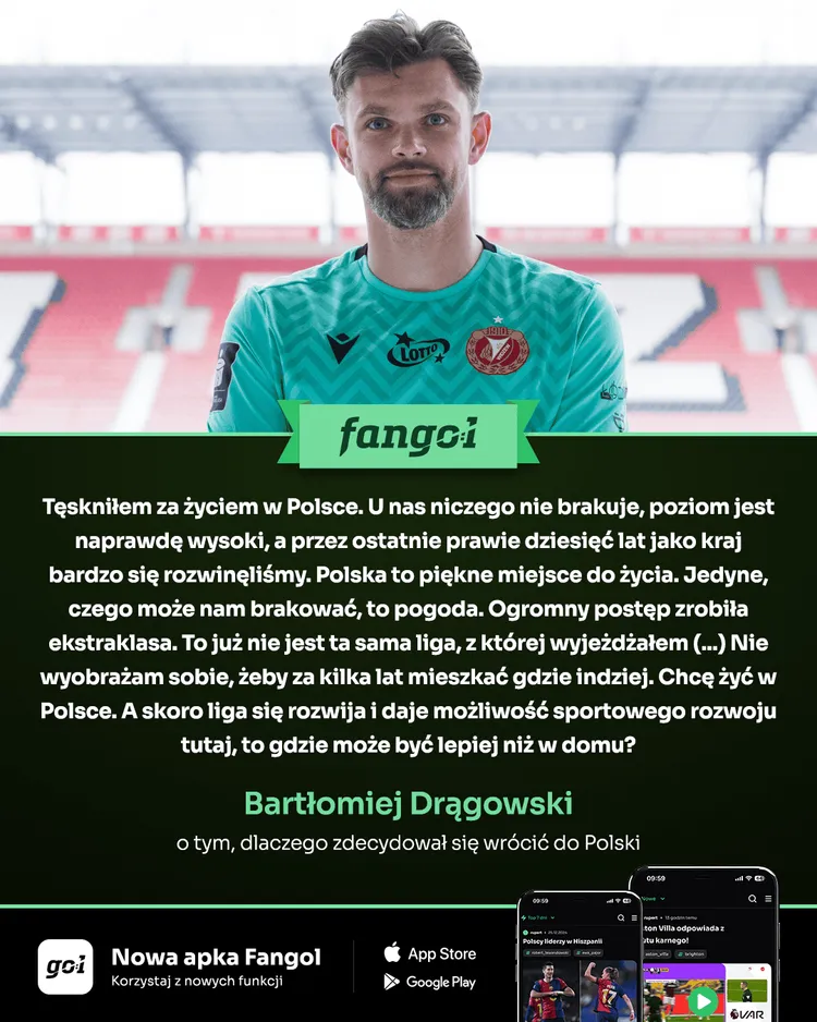 Bartłomiej Drągowski tłumaczy, dlaczego zdecydował się wrócić do Polski! 🇵🇱