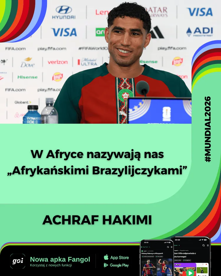 Achraf HAKIMI wyjątkowo zapowiedział mecz z Brazylią!
