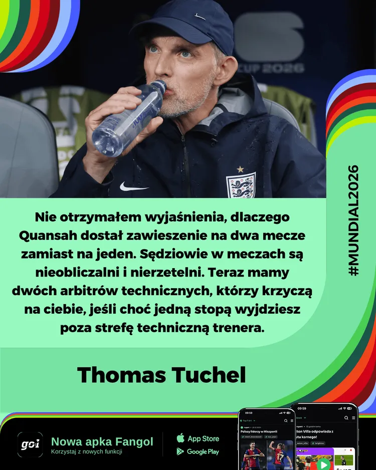 Thomas TUCHEL ostro podsumował sędziów mundialu!