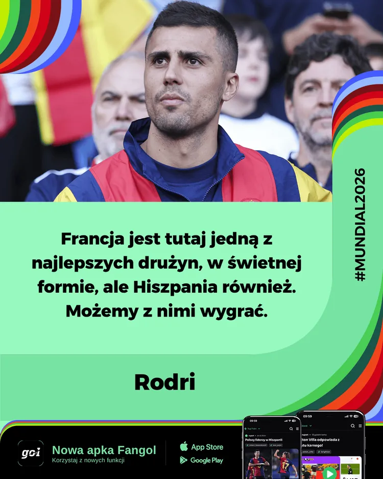 RODRI z jasnym przekazem przed półfinałem z Francją!