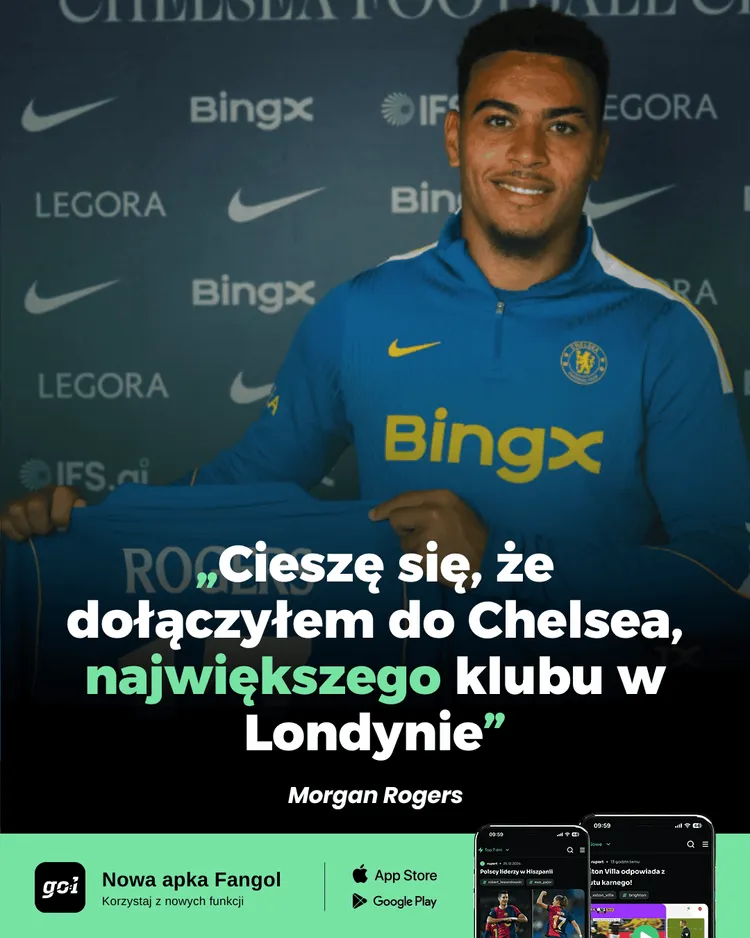Takimi słowami Morgan ROGERS wita się z Chelsea!