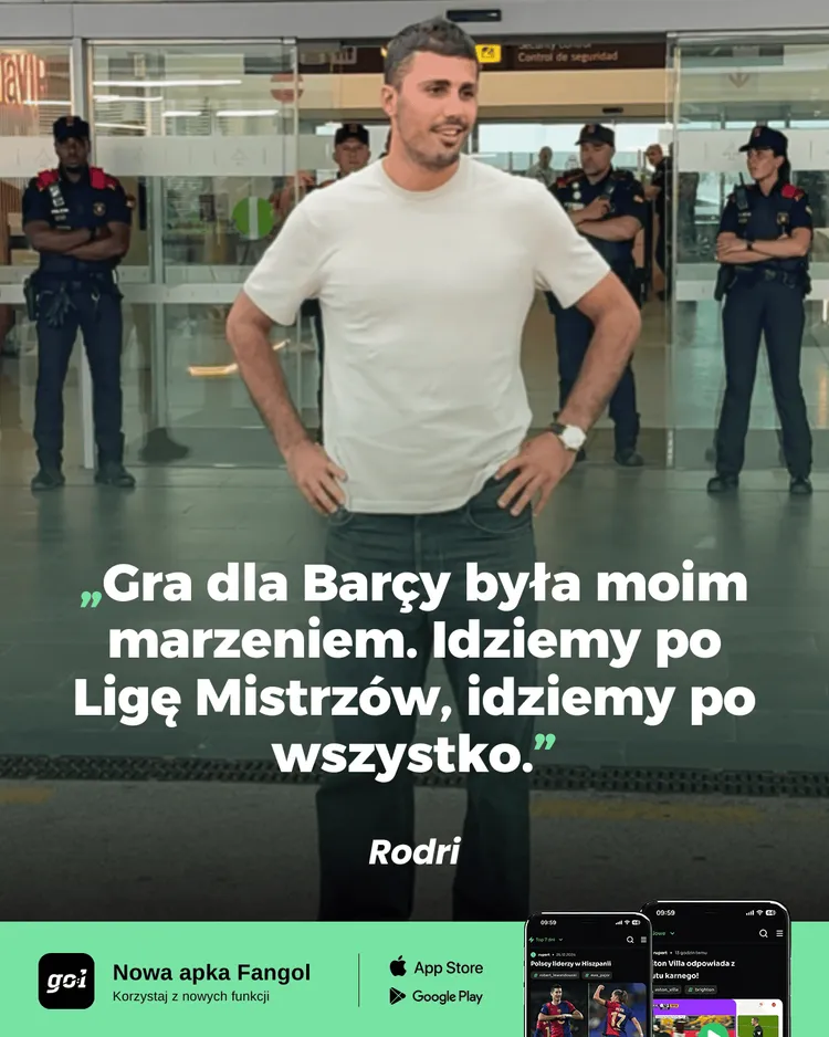RODRI zameldował się w Barcelonie z mocnym przekazem❗️
