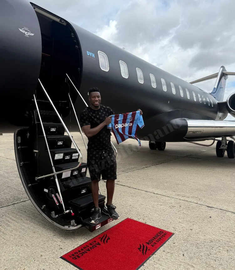 Andre Onana na wylocie ✈️