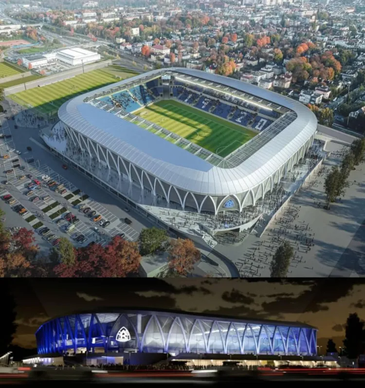 Ruch Chorzów pochwalił się wizualizacją nowego stadionu 🏟️