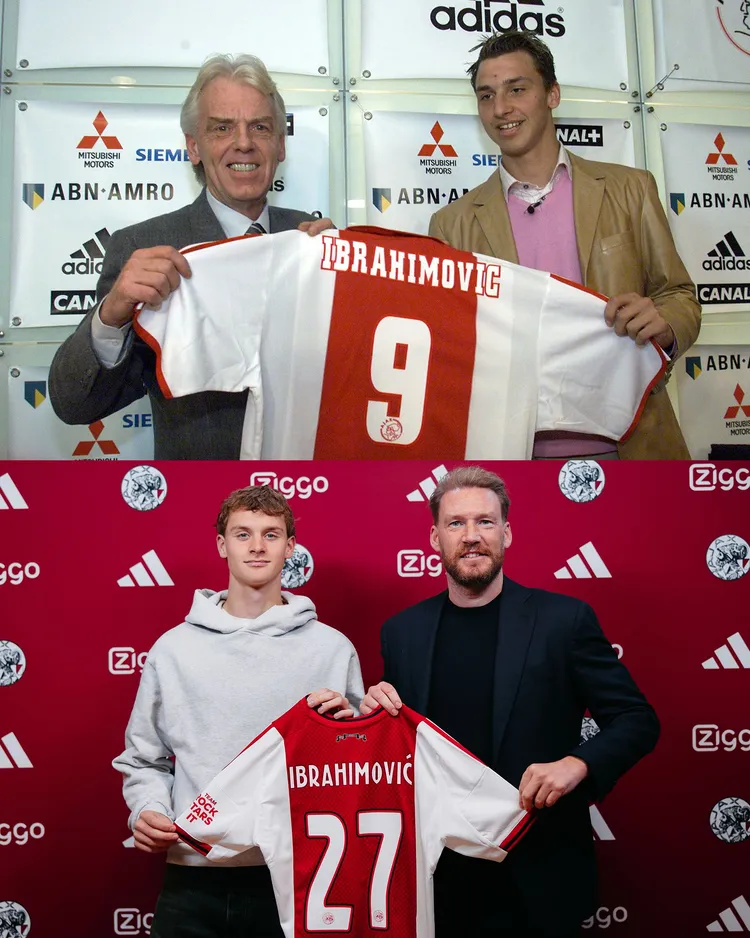 Jaki ojciec, taki syn. Maximilian Ibrahimović od wczoraj jest już w Amsterdamie