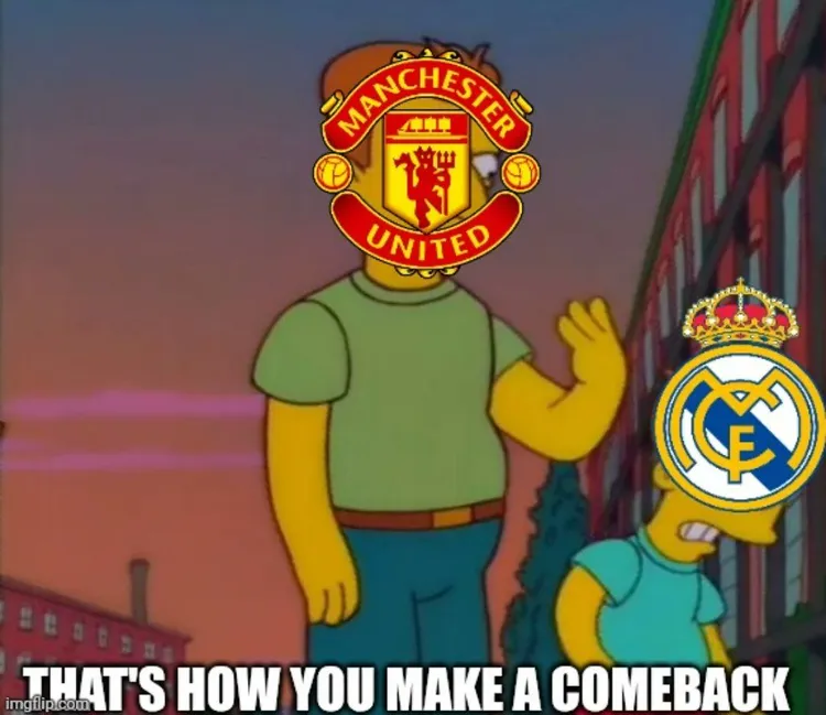 United pokazali Realowi jak się robi remontadę!