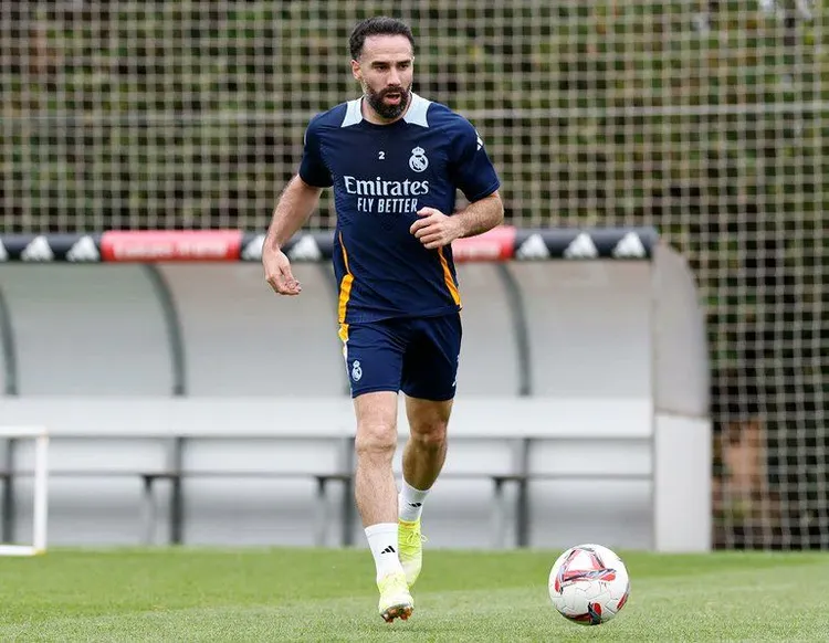Carvajal trenuje!