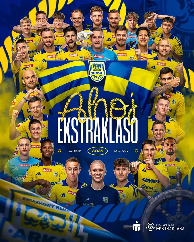Arka Gdynia w Ekstraklasie!