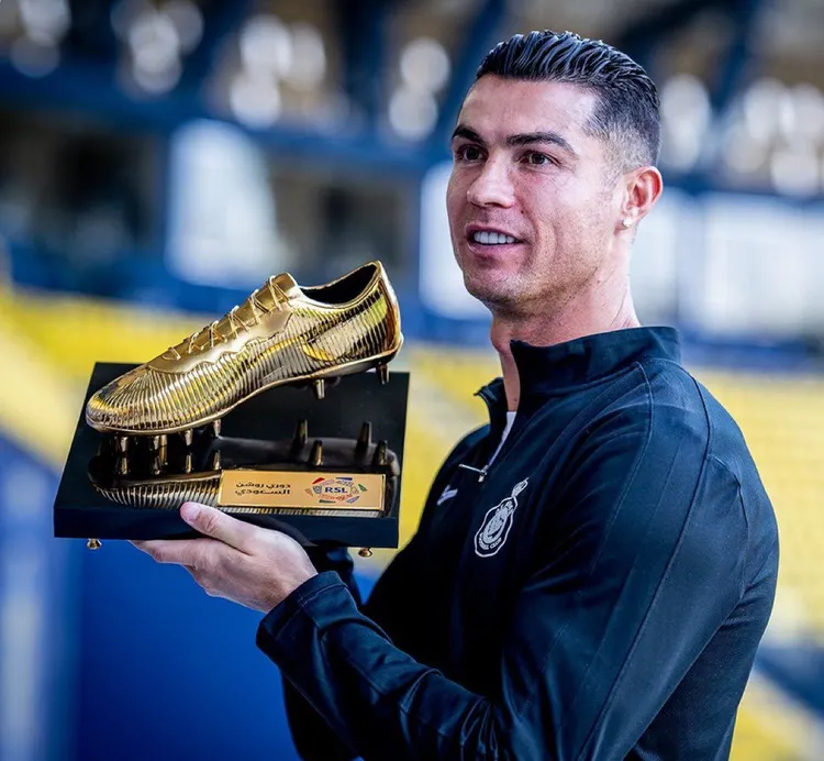 CR7 z nagrodą dla najlepszego strzelca