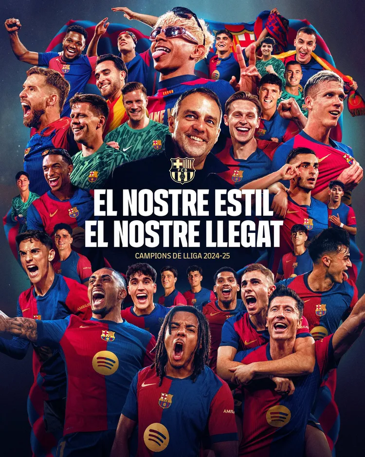BARCELONA MISTRZEM HISZPANII!