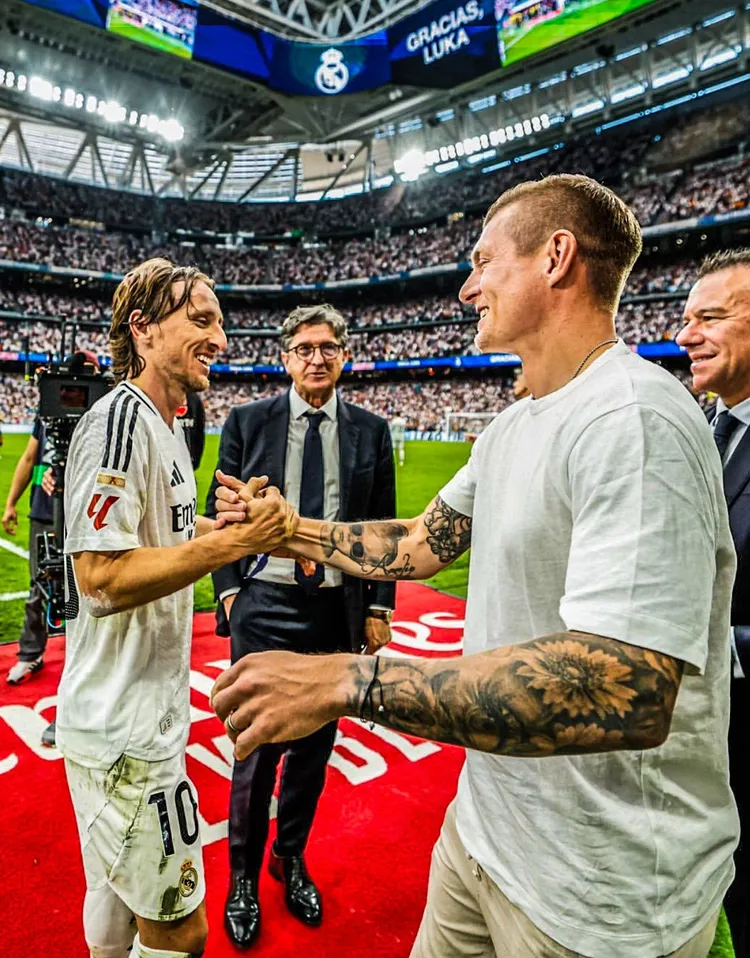 Kroos pożegnał Lukę Modricia!