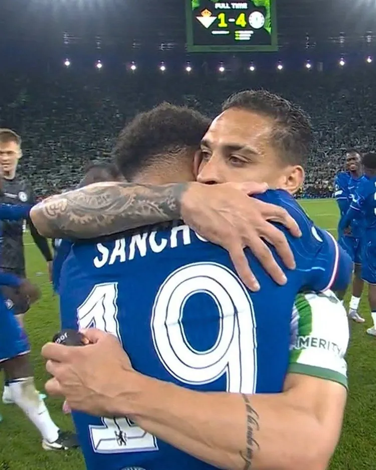 Sancho i Antony po finale LKE