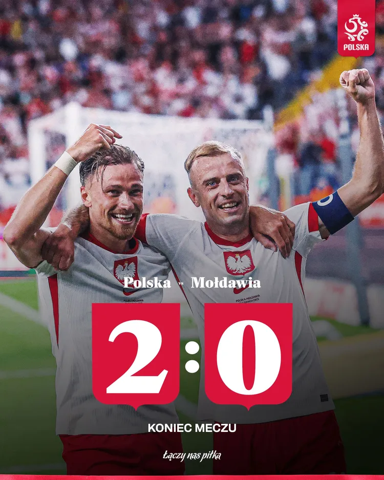 Polska pokonuje Mołdawię w towarzyskim meczu