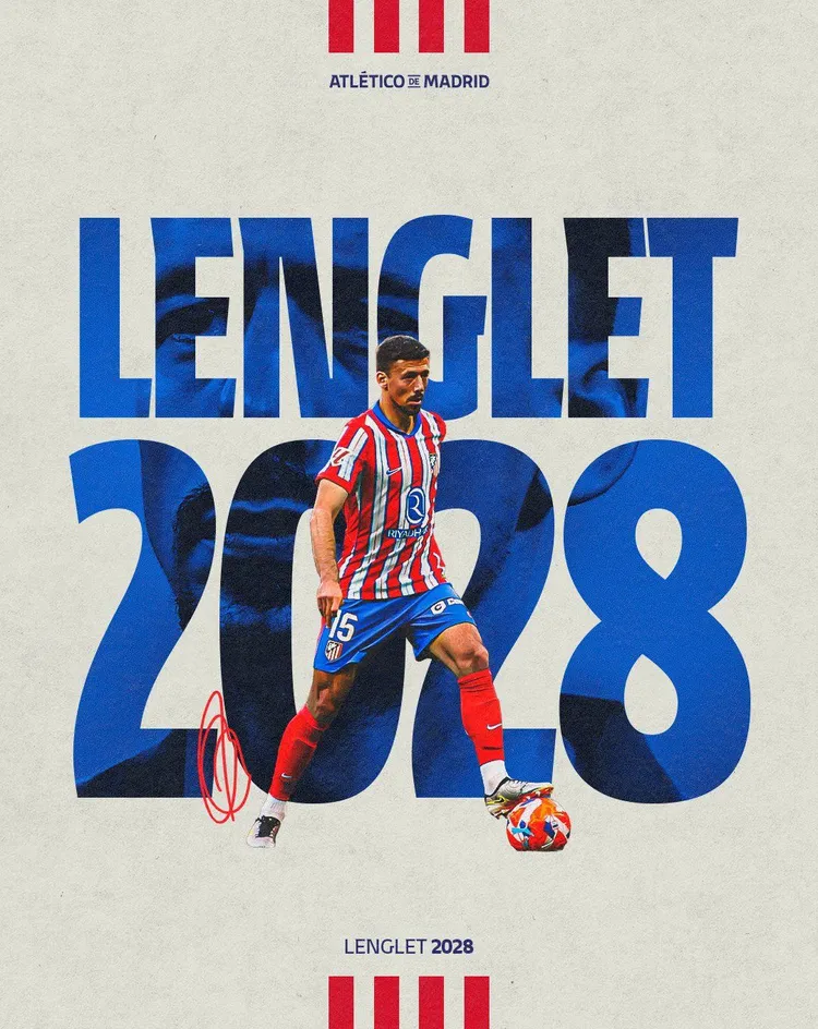 Lenglet do 2028 w Atletico!