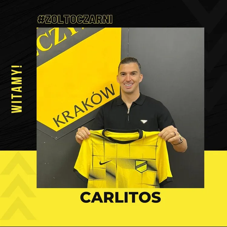 Carlitos piłkarzem Wieczystej Kraków!