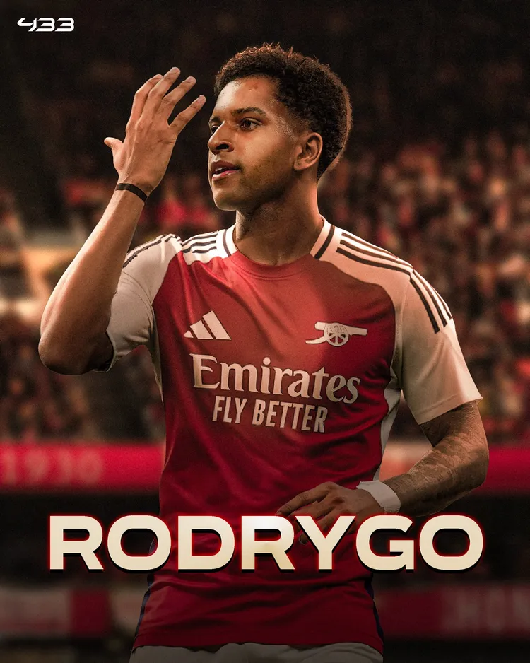 Rodrygo obserwowany przez Arsenal!