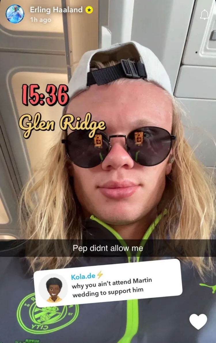 Haaland wyjaśnia dlaczego nie pojawił się na weselu Odegaarda XD