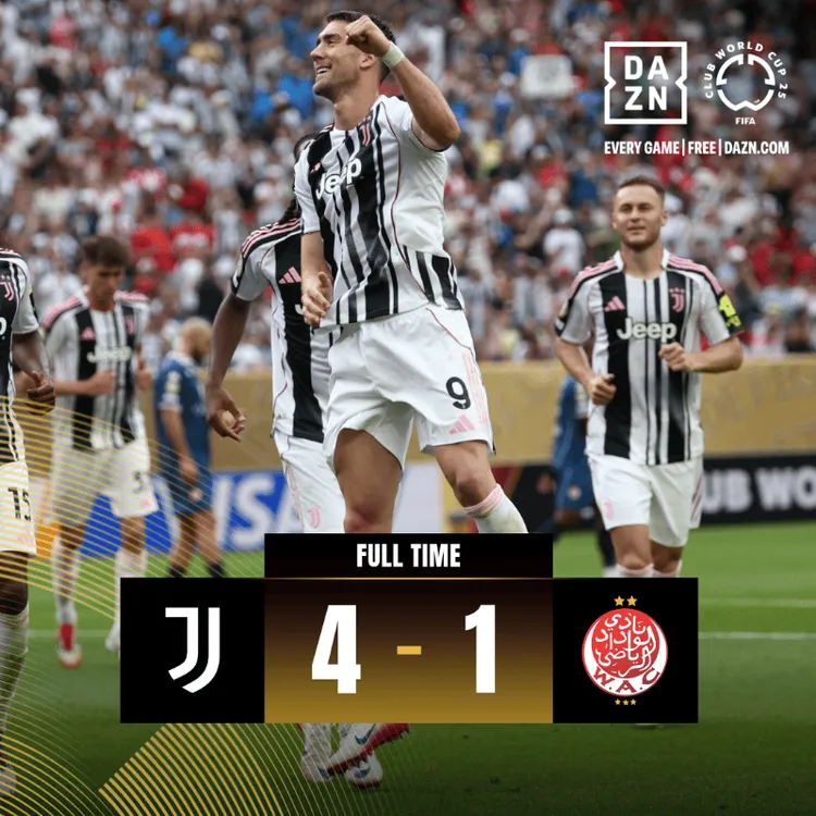 Juventus pewny awansu do fazy pucharowej!