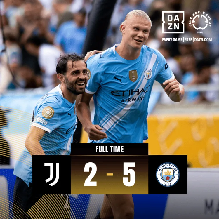 Różnica klas! Manchester City pokonał Juventus
