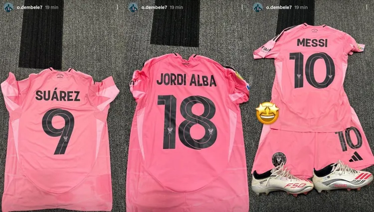 Dembele pochwalił się zdobyczami po meczu z Interem Miami